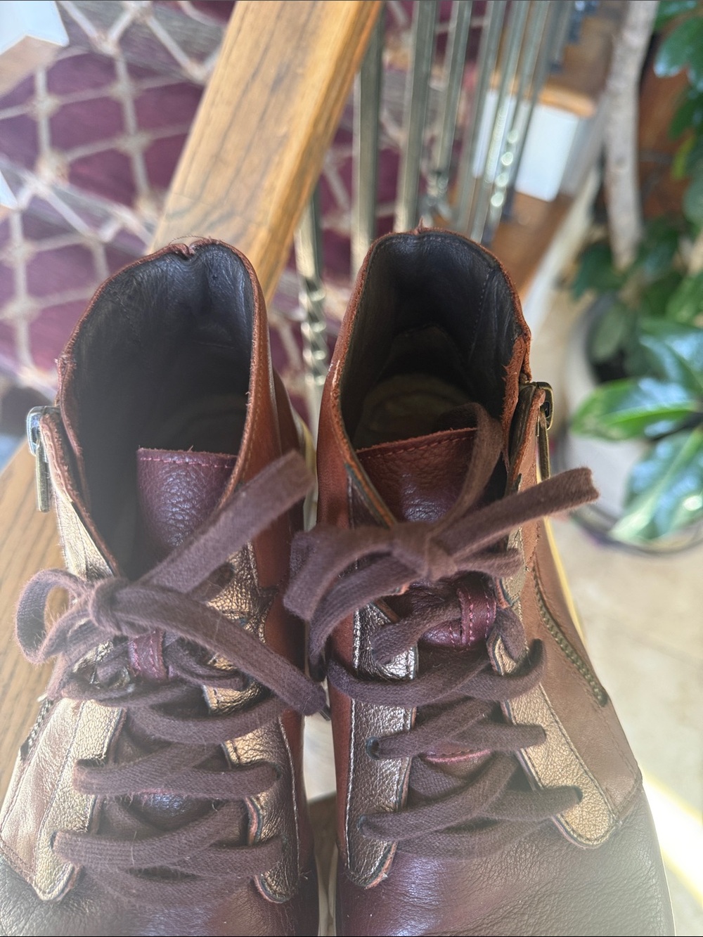 NAOT women’s size 9 pOLARIS leather high top sneaker - Picture 6 of 10